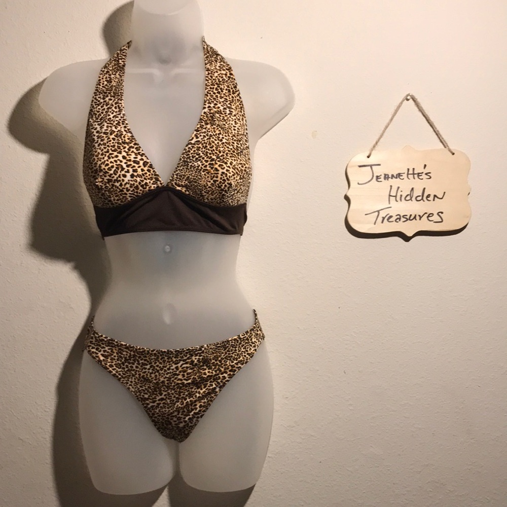 Grip Swimwear Animal Print 2 Piece